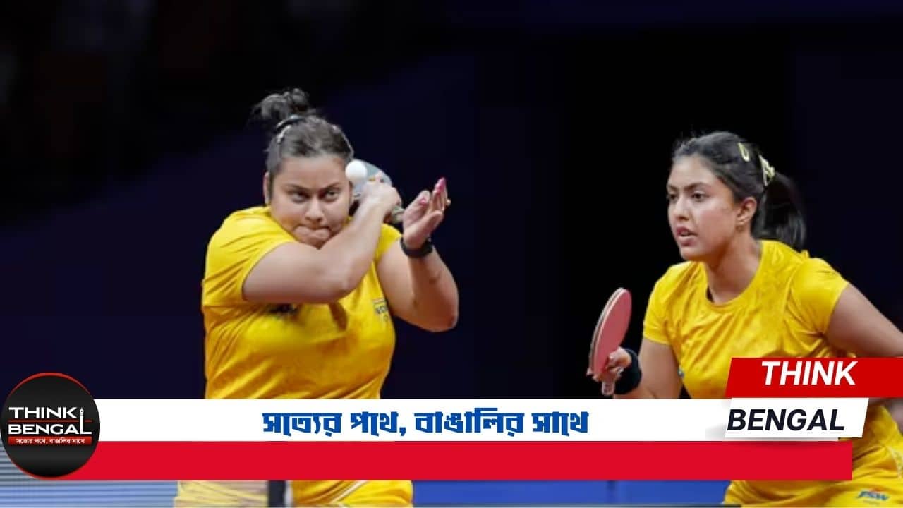 Asian Table Tennis Medal Assured Oihika-Sutirtha
