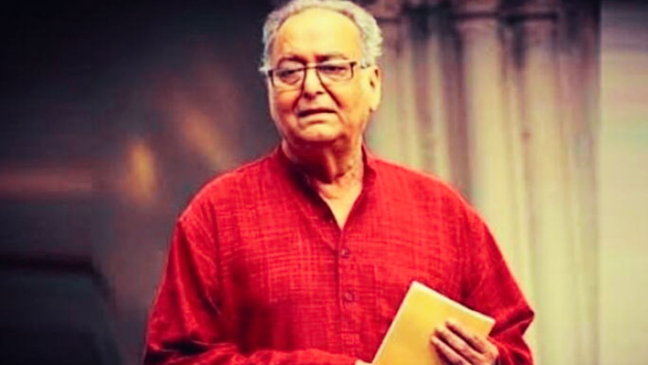 Why Soumitra Chatterjee's son Sougata Chatterjee is hidden from the public eye?