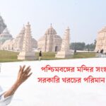 Government expenditure on temple renovation in West Bengal