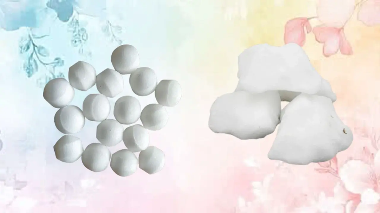 Camphor vs Naphthalene