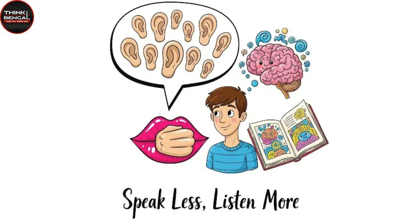 Listen more speak less