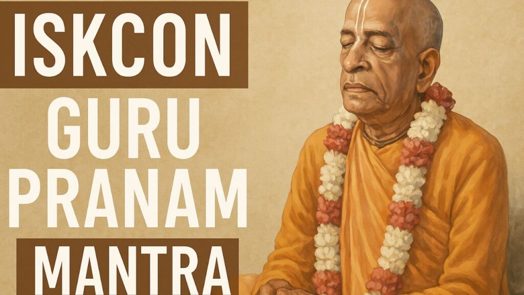 ISKCON Guru Pranam Mantra