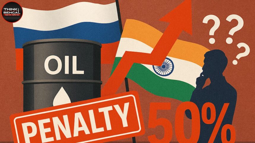 US Slaps India with Record Tariff for Buying Russian Oil