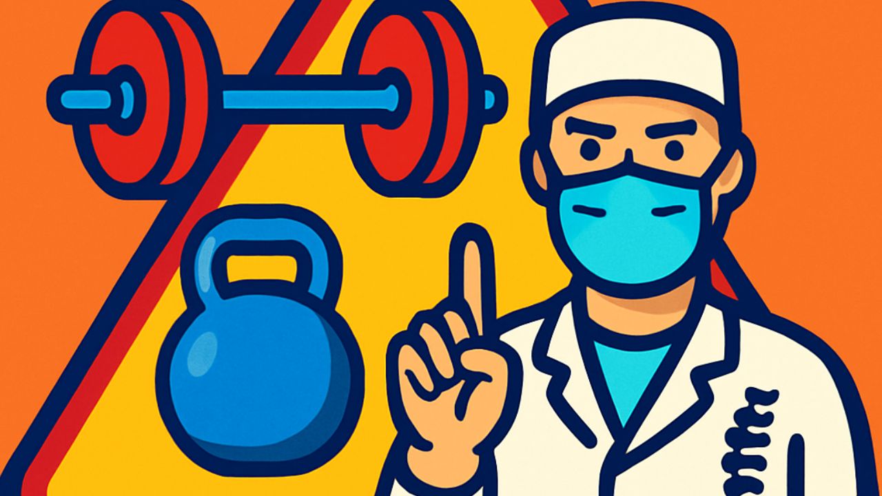 gym routine harmful exercise orthopedic warning