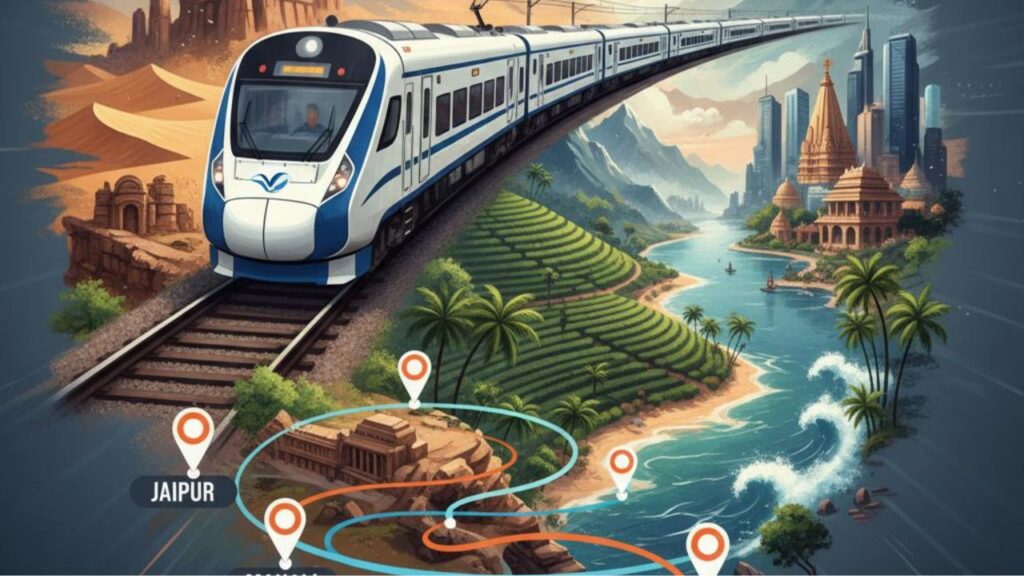 20 Coach Vande Bharat Express Complete List Routes Stoppages