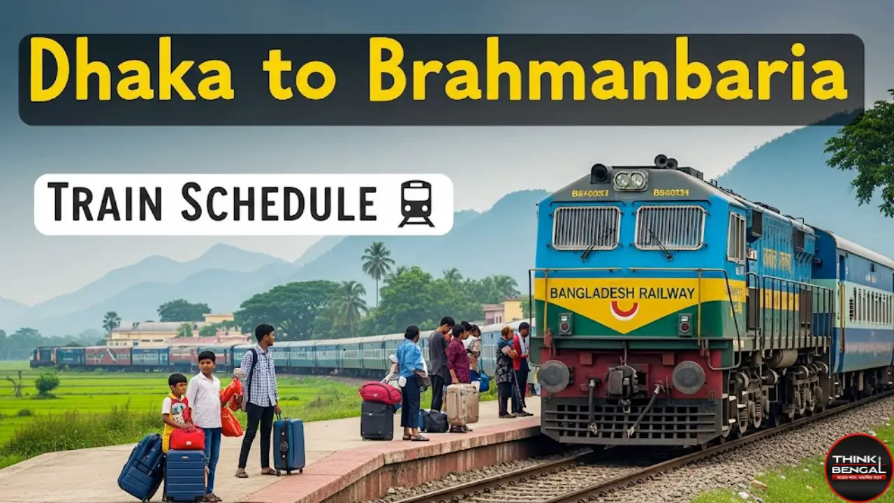 Dhaka to Brahmanbaria Train Schedule