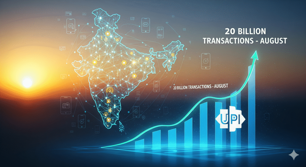 UPI-এর ঐতিহাসিক মুহূর্ত: আগস্টে লেনদেন ছাড়াল ২০ বিলিয়ন, ডিজিটাল ভারতে নতুন দিগন্ত