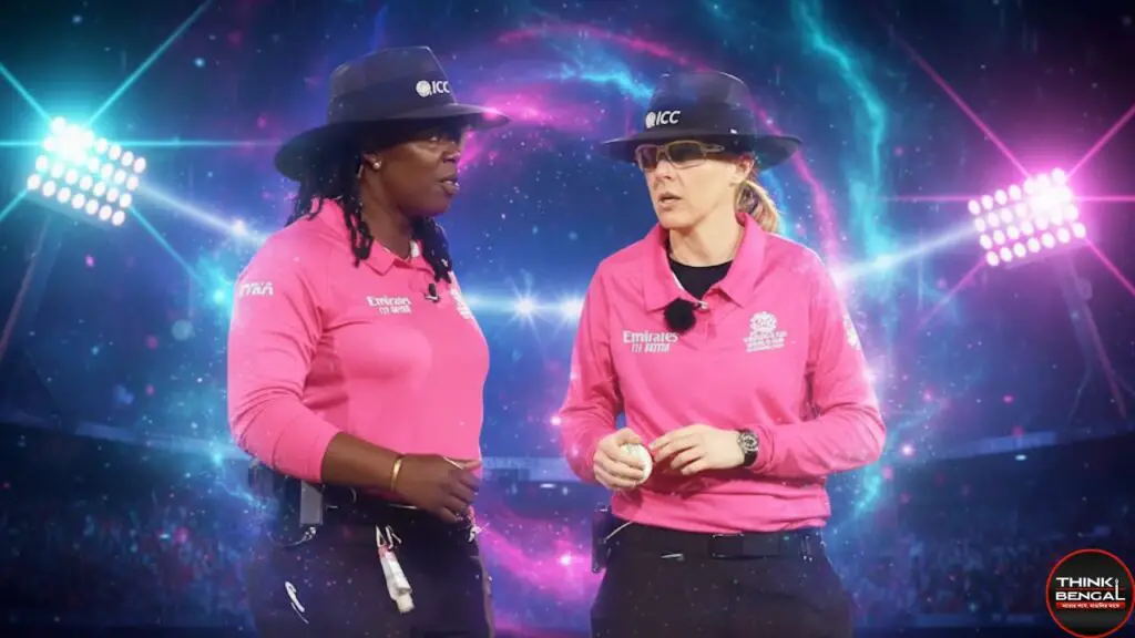 ICC Women's World Cup 2025 female umpires