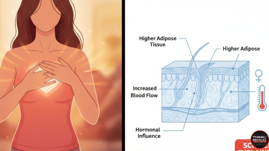 Why Women Have Warmer Bodies
