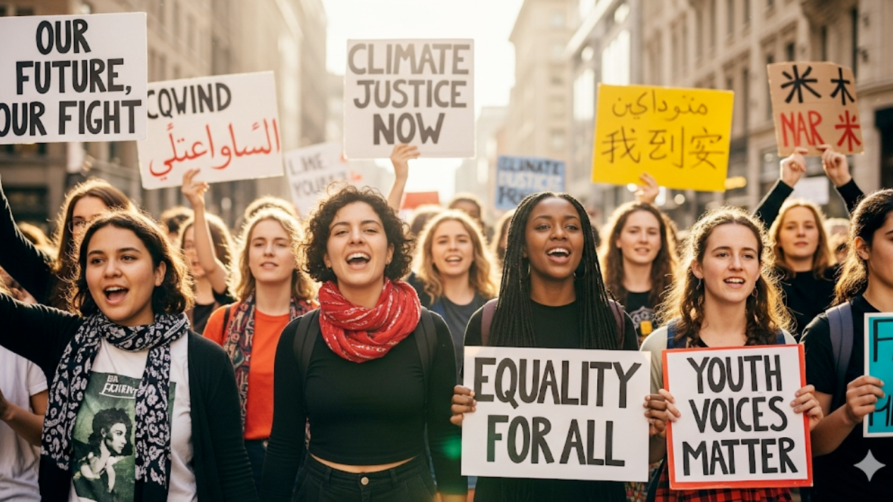 Young Women Activists Global Movements