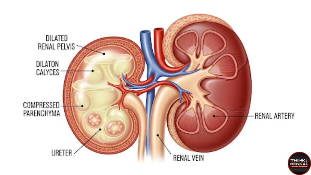 hydronephrosis meaning in bengali