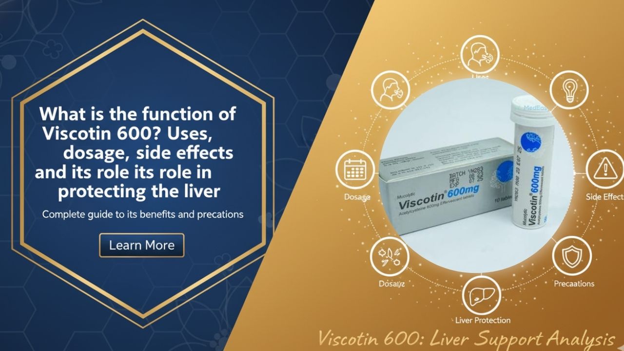 Viscotin 600 এর কাজ কি? ব্যবহার, ডোজ, পার্শ্বপ্রতিক্রিয়া এবং লিভার রক্ষায় এর ভূমিকা