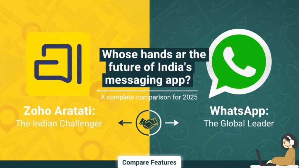 Zoho Arattai বনাম WhatsApp: ভারতের মেসেজিং অ্যাপের ভবিষ্যৎ কার হাতে?