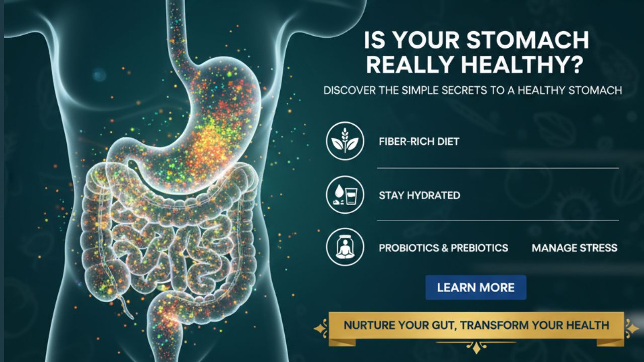 আপনার পেট কি সত্যিই ভালো আছে? সুস্থ পেটের সহজ রহস্য উন্মোচন করুন