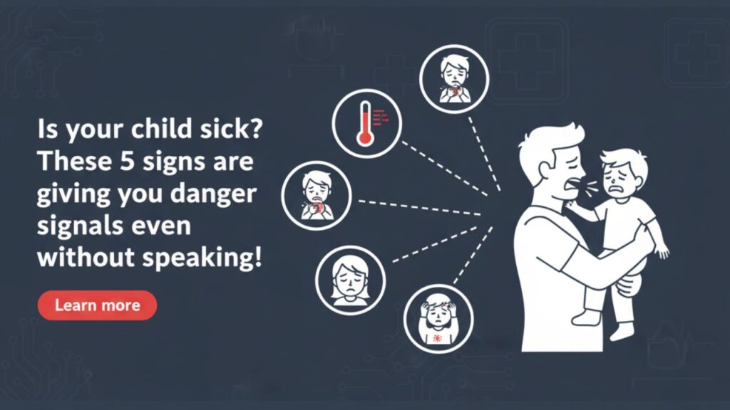 আপনার শিশু কি অসুস্থ? কথা না বলেও এই ৫টি লক্ষণে সে বিপদের সংকেত দিচ্ছে!