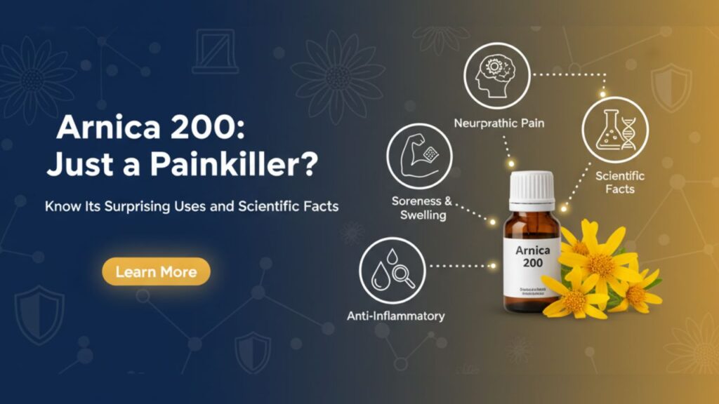 আর্নিকা ২০০: শুধু কি ব্যথানাশক? জানুন এর আশ্চর্যকর ব্যবহার ও বৈজ্ঞানিক বাস্তবতা