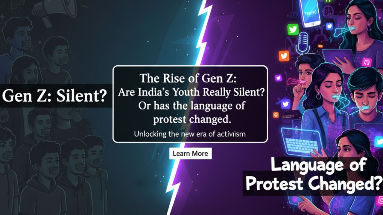 জেন-জি’র উত্থান: ভারতের তরুণরা কি সত্যিই চুপ? নাকি প্রতিবাদের ভাষা বদলেছে?