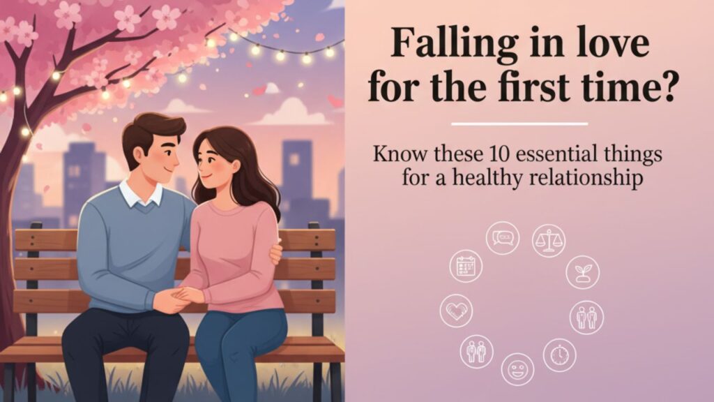 প্রথমবার প্রেমে পড়েছেন? একটি সুস্থ সম্পর্কের জন্য এই ১০টি জরুরি বিষয় অবশ্যই জেনে নিন