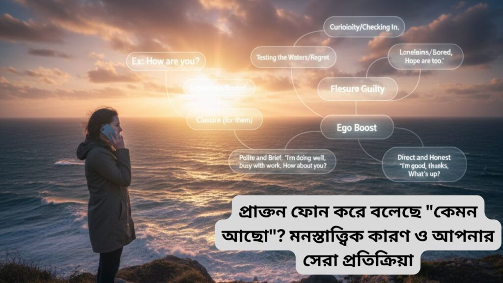 প্রাক্তন ফোন করে বলেছে "কেমন আছো"? মনস্তাত্ত্বিক কারণ ও আপনার সেরা প্রতিক্রিয়া