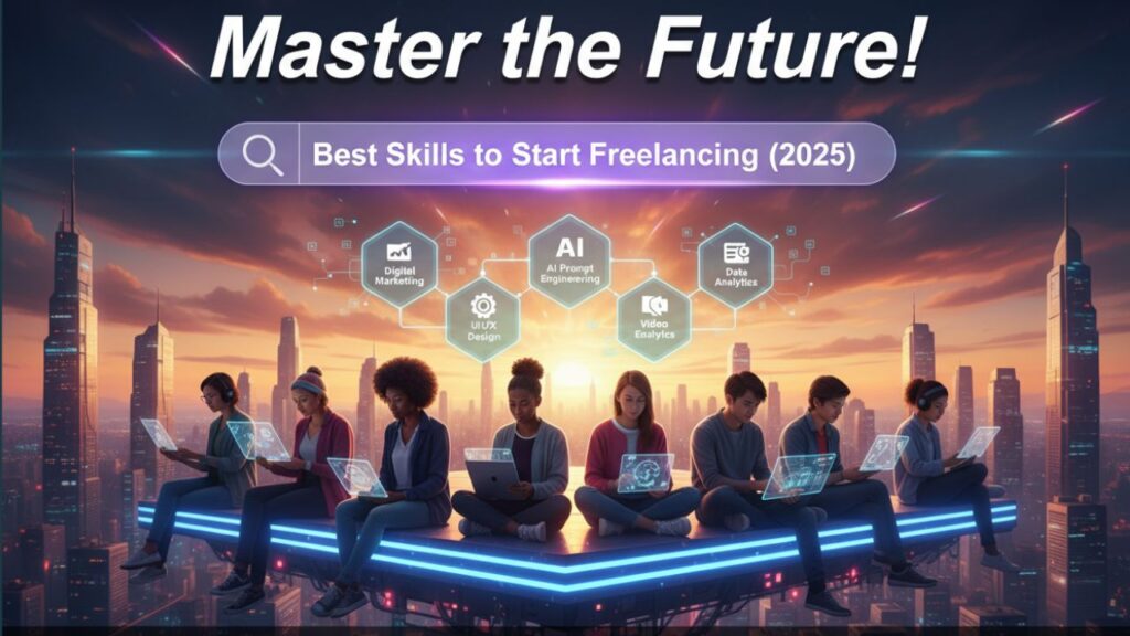 ফ্রিল্যান্সিং শুরু করার সেরা স্কিল (২০২৫) | কোনগুলো শিখবেন? সম্পূর্ণ গাইড