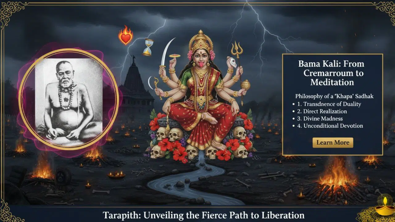 বামা কালী: তারাপীঠের শ্মশান থেকে সাধনপীঠ, এক ‘খ্যাপা’ সাধকের বিশ্বাস ও দর্শনের ইতিহাস