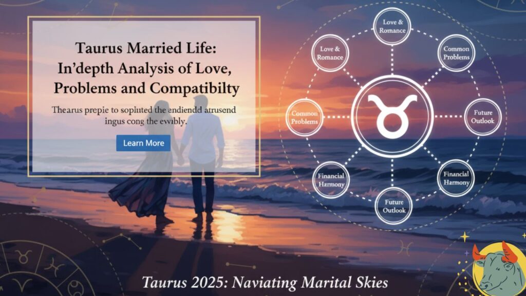 বৃষ রাশির বিবাহিত জীবন: প্রেম, সমস্যা ও সামঞ্জস্যের গভীর বিশ্লেষণ