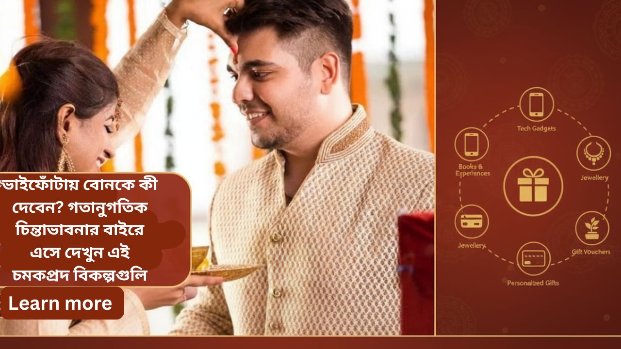 ভাইফোঁটায় বোনকে কী দেবেন? গতানুগতিক চিন্তাভাবনার বাইরে এসে দেখুন এই চমকপ্রদ বিকল্পগুলি