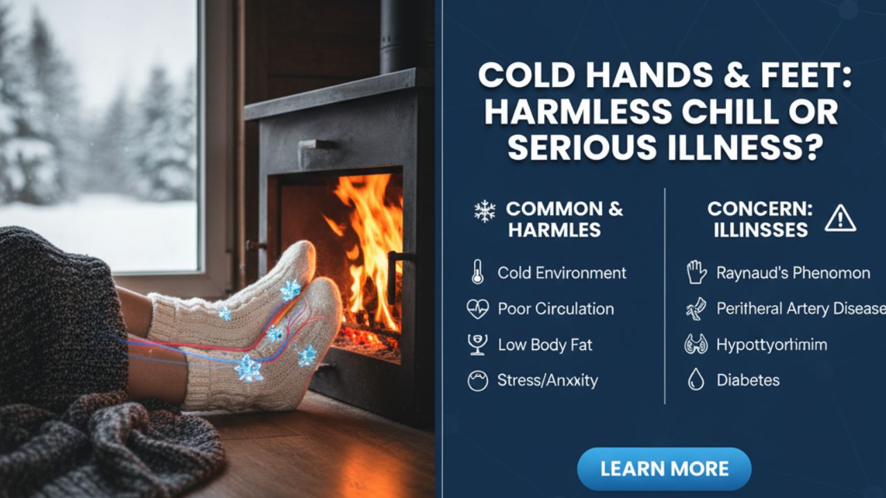 হাত-পা ঠান্ডা থাকার পেছনে লুকিয়ে থাকা মারাত্মক রোগের সংকেত