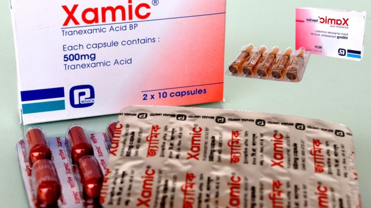 Xamic 500 (Tranexamic Acid): Uses, Side Effects, Dosage & Warnings