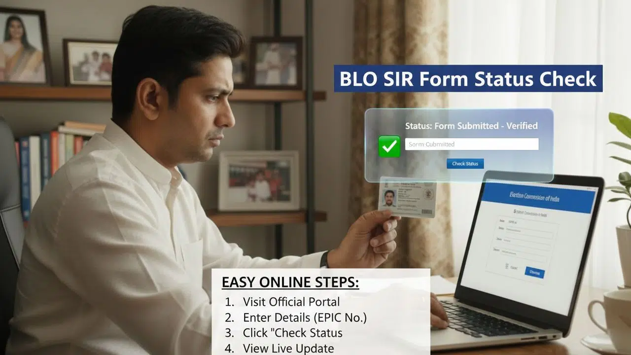 SIR Form Status Check Online West Bengal