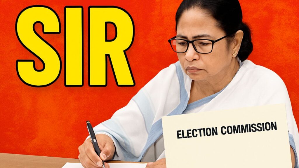Mamata writes to Election Commission, seeks suspension of SIR