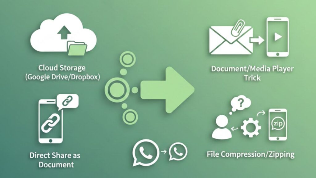 How to Share Large Files on WhatsApp Without Compression
