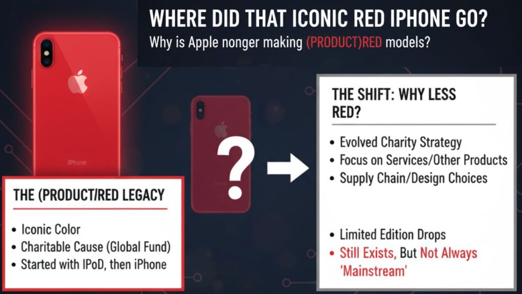 Apple's Iconic (PRODUCT)RED iPhone Discontinued