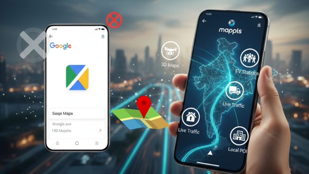Mappls vs Google Maps: 5 Unique Features
