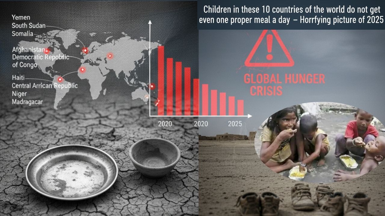Top 10 Countries Facing Severe Child Hunger