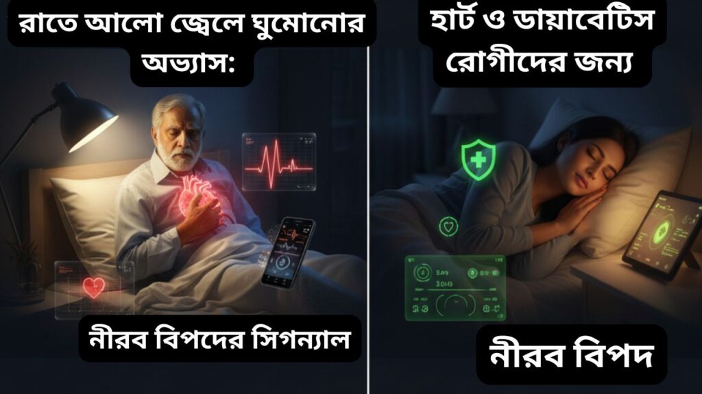 how sleeping with lights on disrupts melatonin