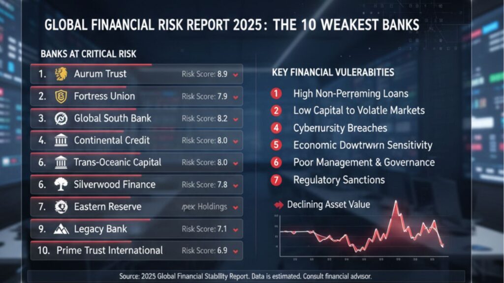 Weakest Banks in the World 2025