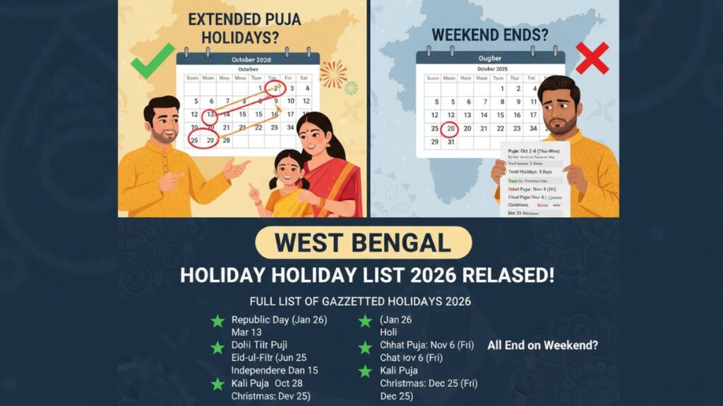 ২০২৬-এর ছুটির তালিকা