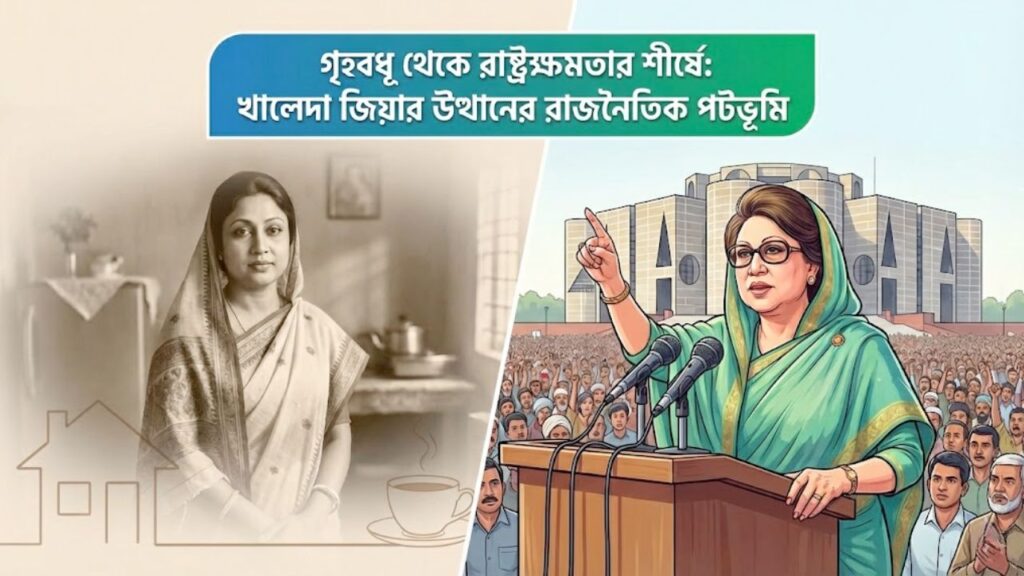 Khaleda Zia from housewife to prime minister