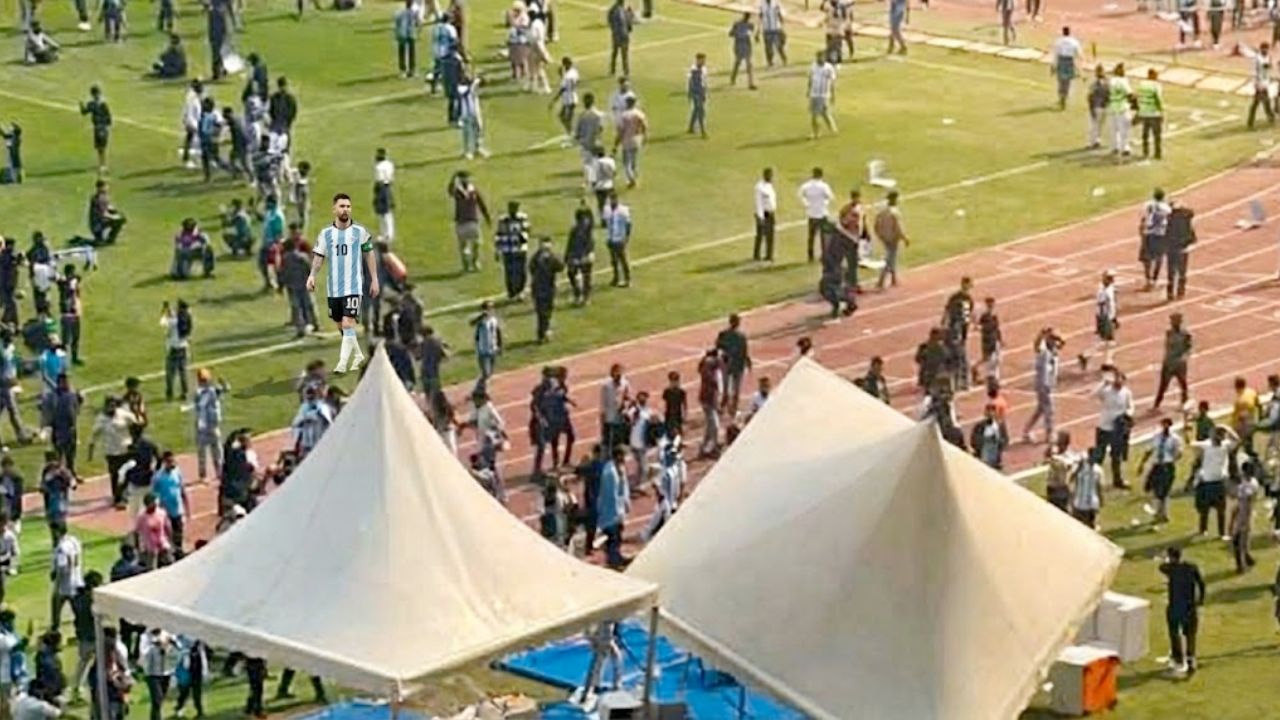 Messi Kolkata chaos
