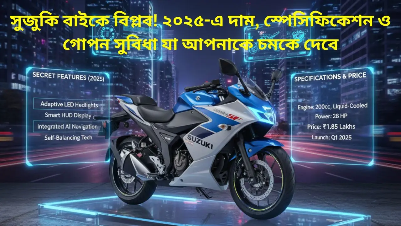 সুজুকি মোটরসাইকেল ২০২৫