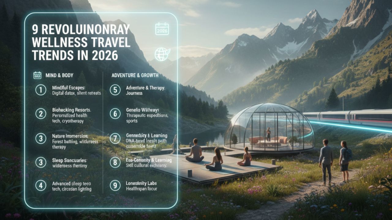 9 Biggest Wellness Travel Trends 2026