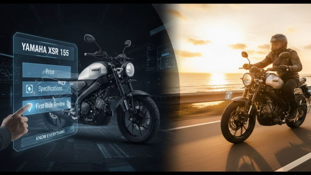 Yamaha XSR 155 First Ride Review