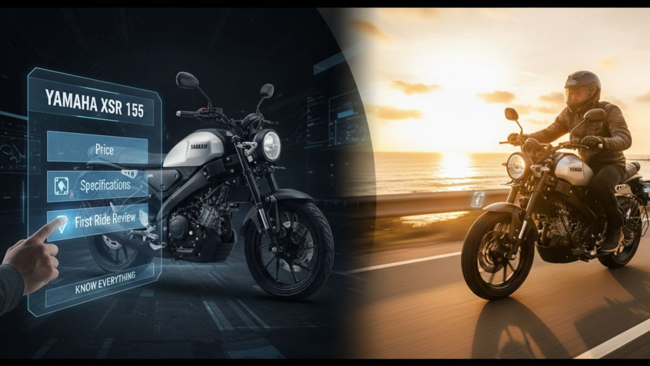 Yamaha XSR 155 First Ride Review