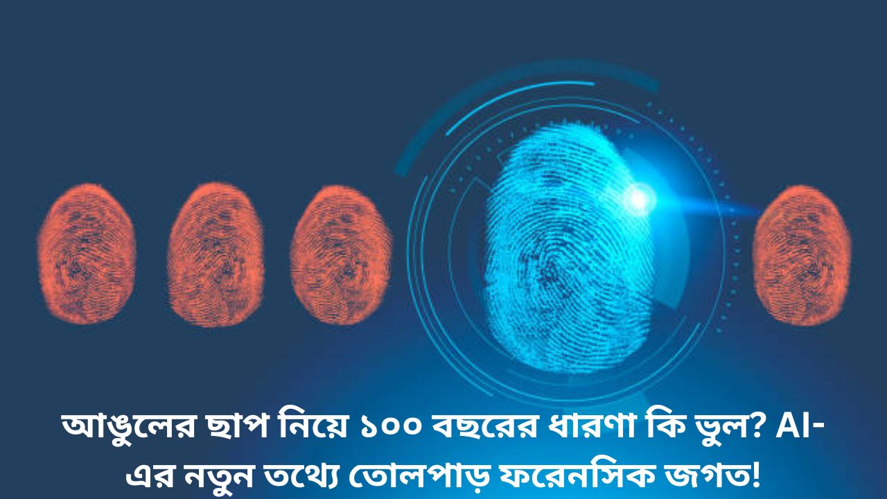 আঙুলের ছাপ নিয়ে ১০০ বছরের ধারণা কি ভুল