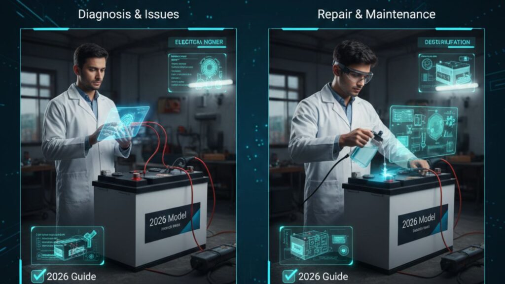 ইনভার্টার ব্যাটারি মেরামত