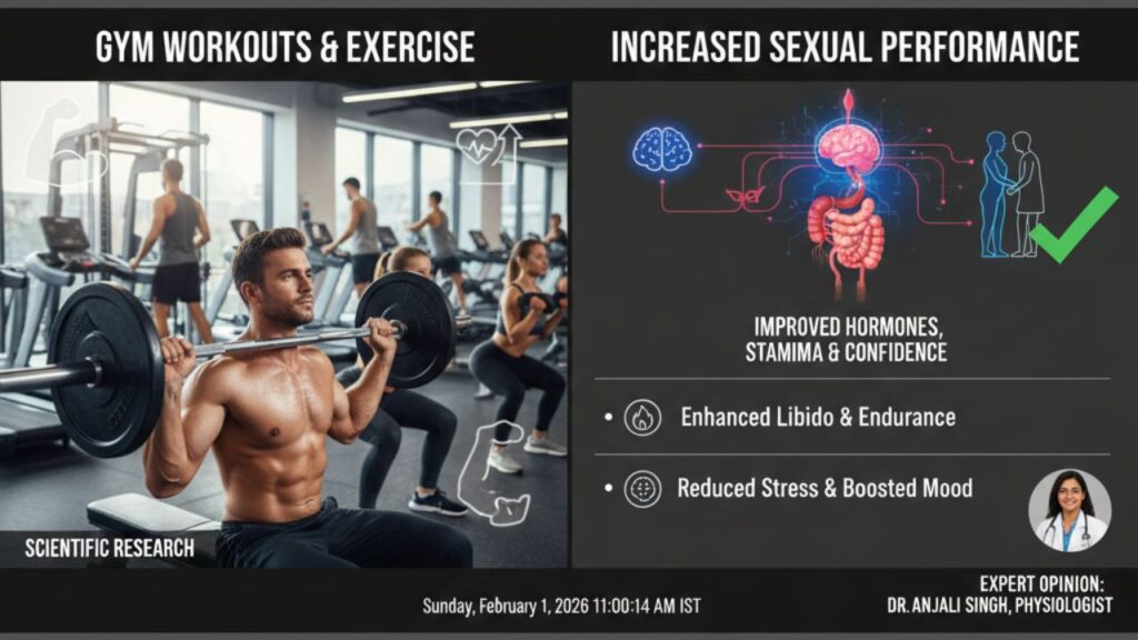 Does Gym Workout Increase Sexual Performance