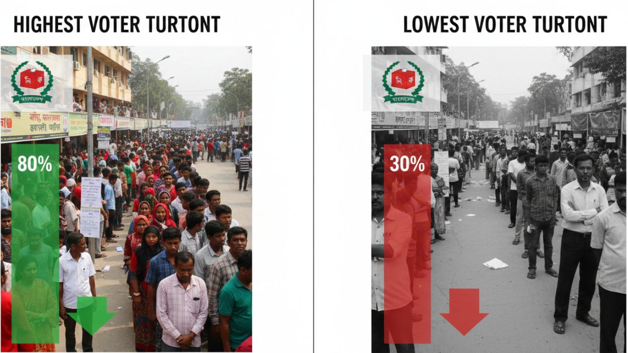Bangladesh Election Voter Turnout Analysis