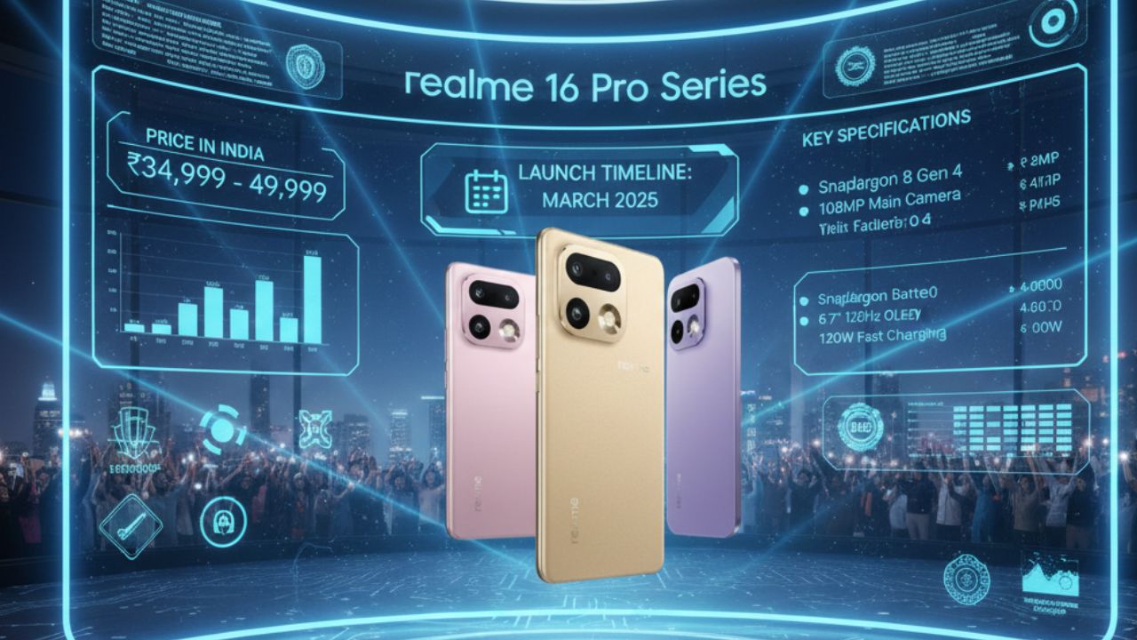 Realme 16 Pro Series Price in India
