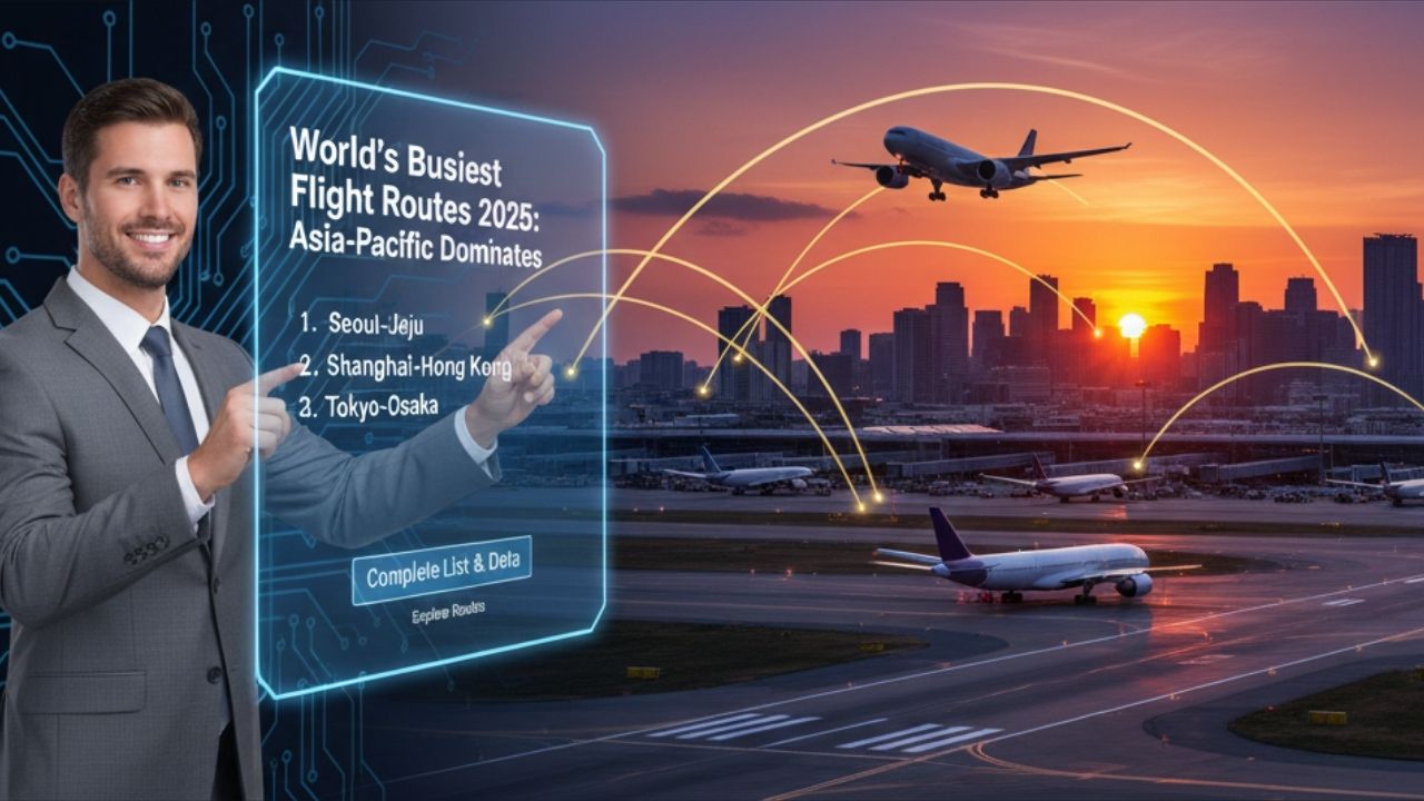 Busiest Flight Routes 2025